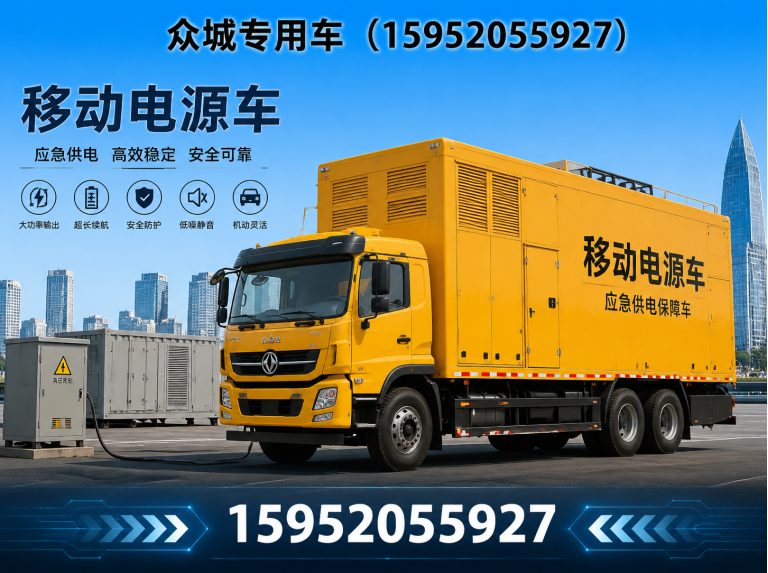 扬州抢险排水车展示图